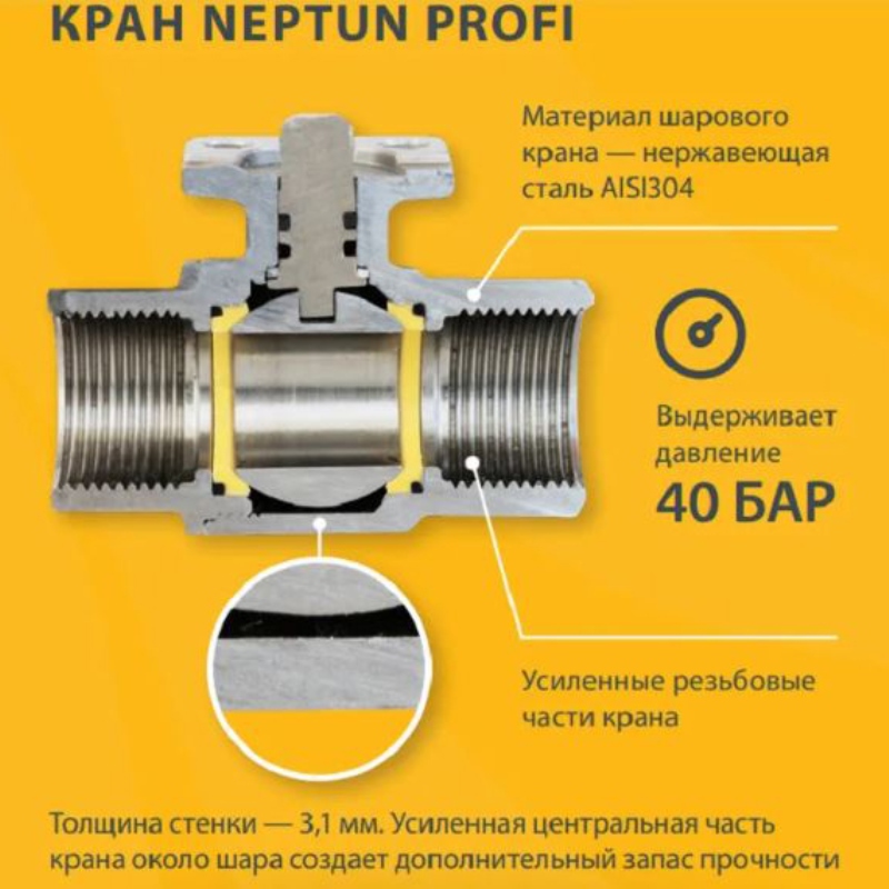 Система Neptun PROFI Base 1/2 100035512100 - купить с доставкой в ...