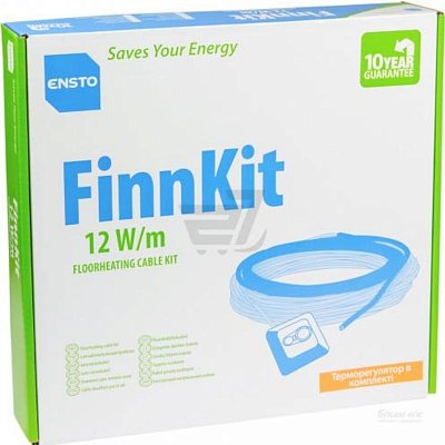 Комплект Ensto FinnKit 175Вт + термостат ECO10FJ