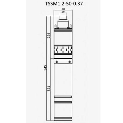 Насос скважинный Pumpman TSSM1.2-50-0.37