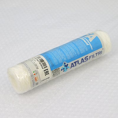 Картридж 10" Atlas Filtri 1 мкм полипропиленовая нить (FA) SX