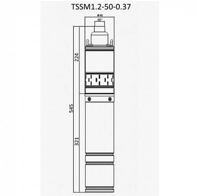 Насос скважинный Pumpman TSSM1.8-50-0.55