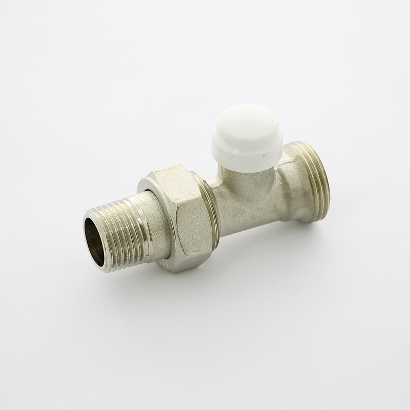 Вентиль обратный никелированный НН UNI-FITT 1/2" х 3/4" ЕК с разъёмным ...